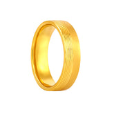 22k Yellow Gold Sleek Minimalistic Wedding Band Ring measuring 9.5 x 6mm  thickness
